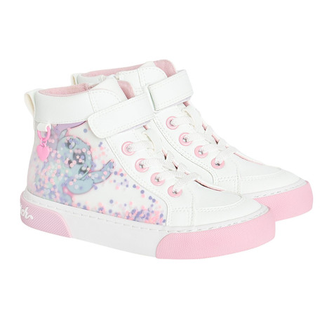 Високи обувки LILO&STITCH, цвят: Бял