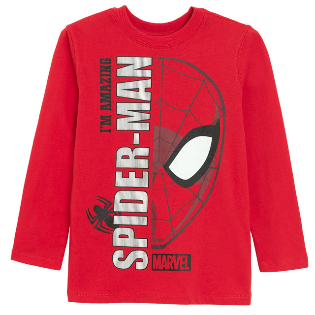 Тениска с дълъг ръкав 3бр. SPIDER-MAN, цвят: Микс