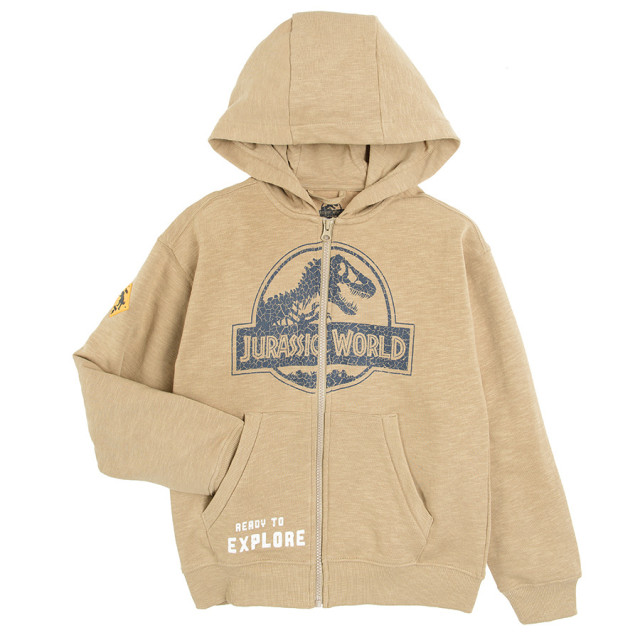 Суитчър JURASSIC WORLD, цвят: Бежов