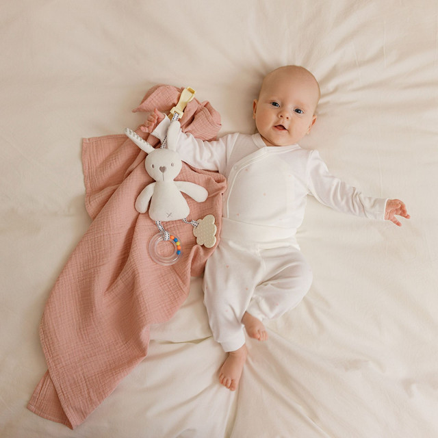 Боди с дълъг ръкав 2бр., цвят: Бял