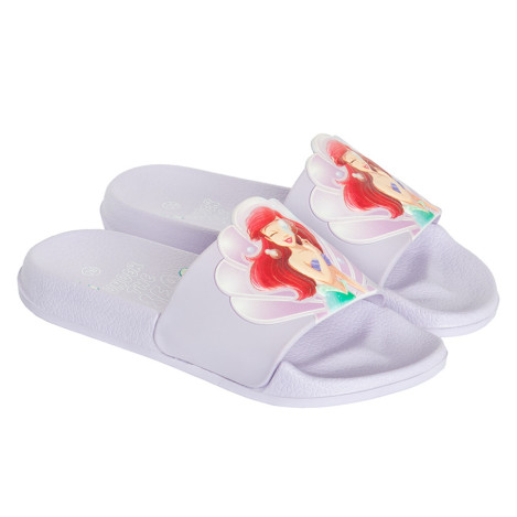 Плажни чехли DISNEY PRINCESS, цвят: Светло виолетов