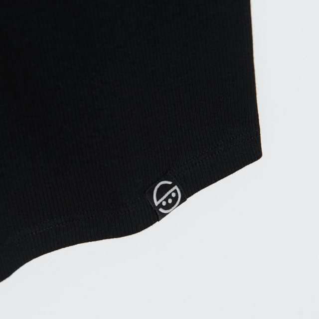 Рокля с къс ръкав, цвят: Черен