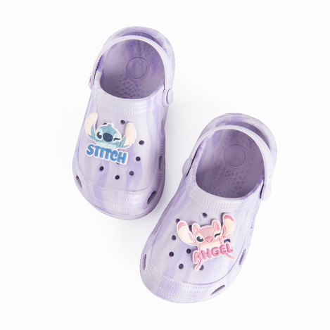 Плажни чехли LILO & STITCH, цвят: Светло виолетов