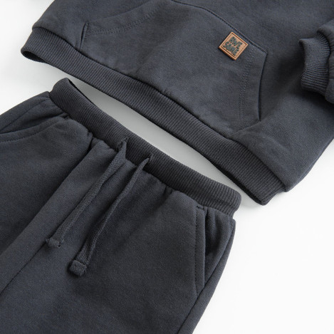 Спортен комплект 2бр., цвят: Черен