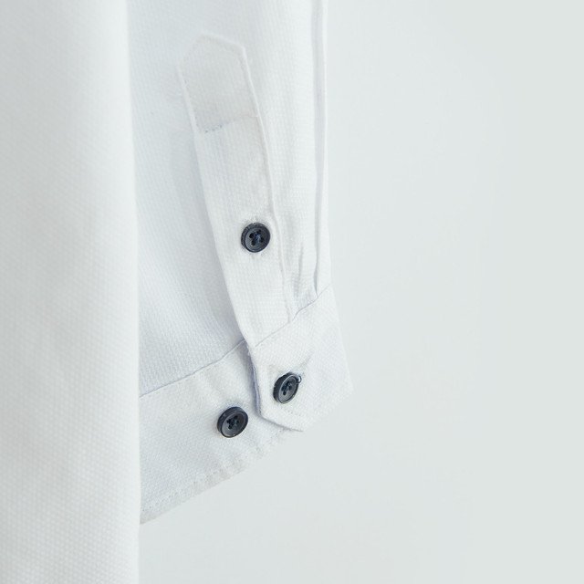 Риза с дълъг ръкав, цвят: Светло син