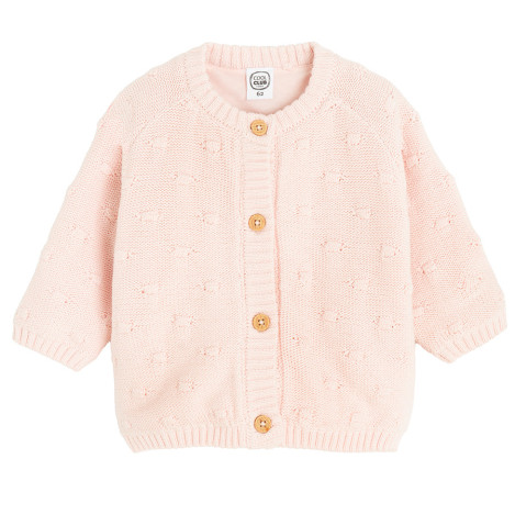 Жилетка, цвят: Светло розов