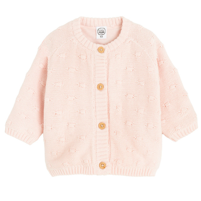 Жилетка, цвят: Светло розов