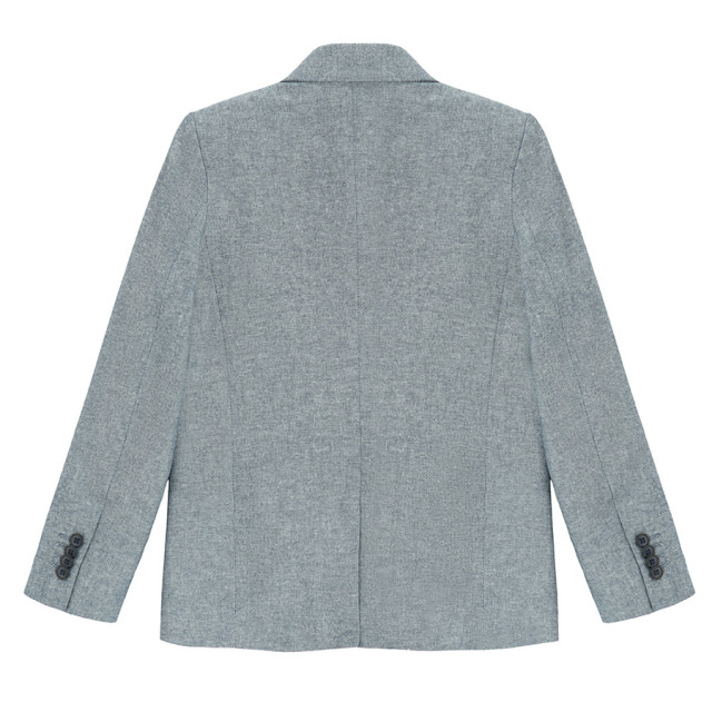 Яке, цвят: Моско син меланж