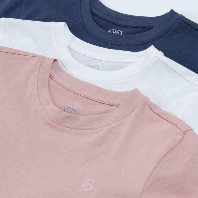 Тениска с къс ръкав 3бр., цвят: Микс