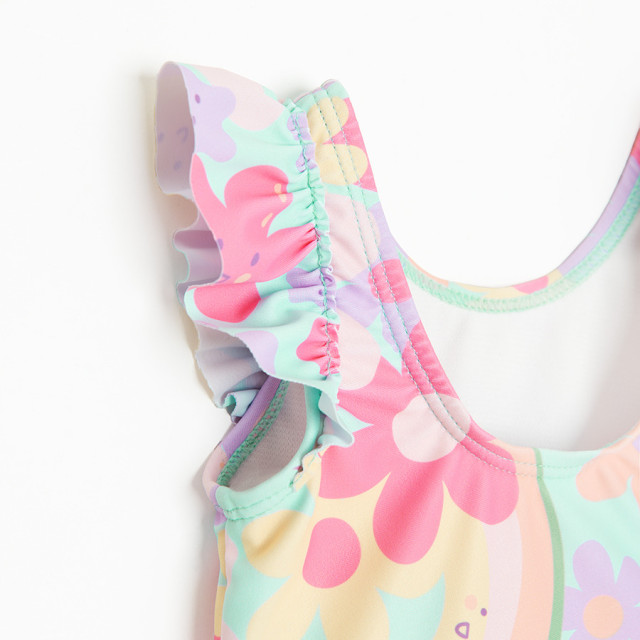 Бански костюми, цвят: Зелен