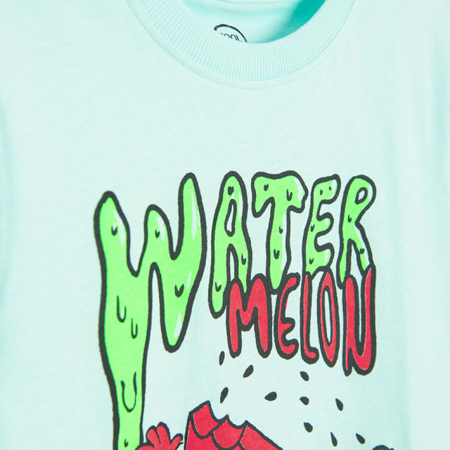 Тениска с къс ръкав, цвят: Светло син