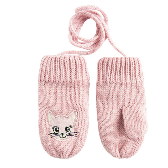 Ръкавици, цвят: Розов