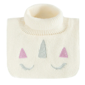 Шал СНУД, цвят: Бял