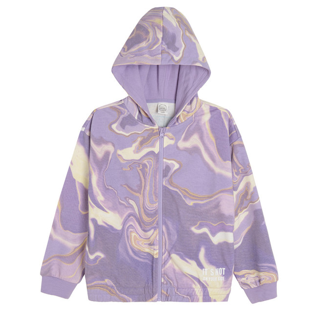 Блуза с дълъг ръкав, цвят: Светло виолетов