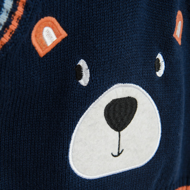 Елек, цвят: Морско син