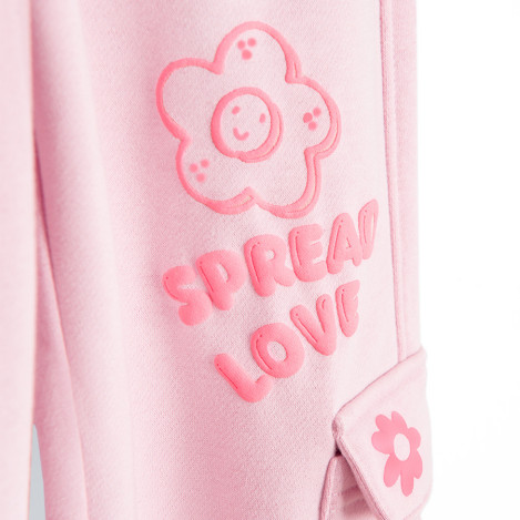 Спортен панталон, цвят: Розов