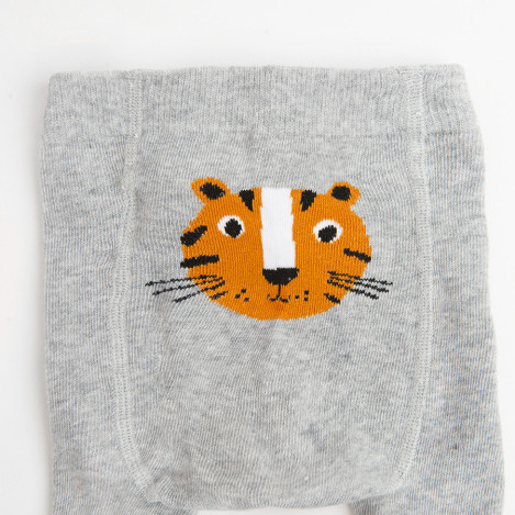 Чорапогащи, цвят: Сив меланж