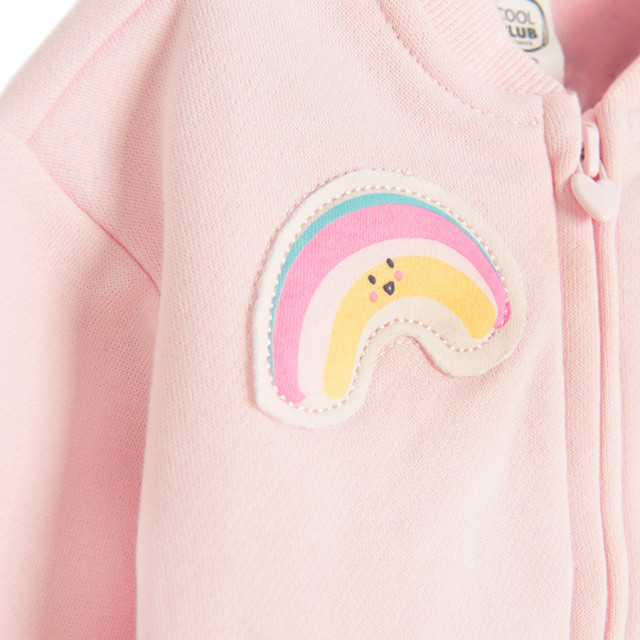 Яке, цвят: Светло розов