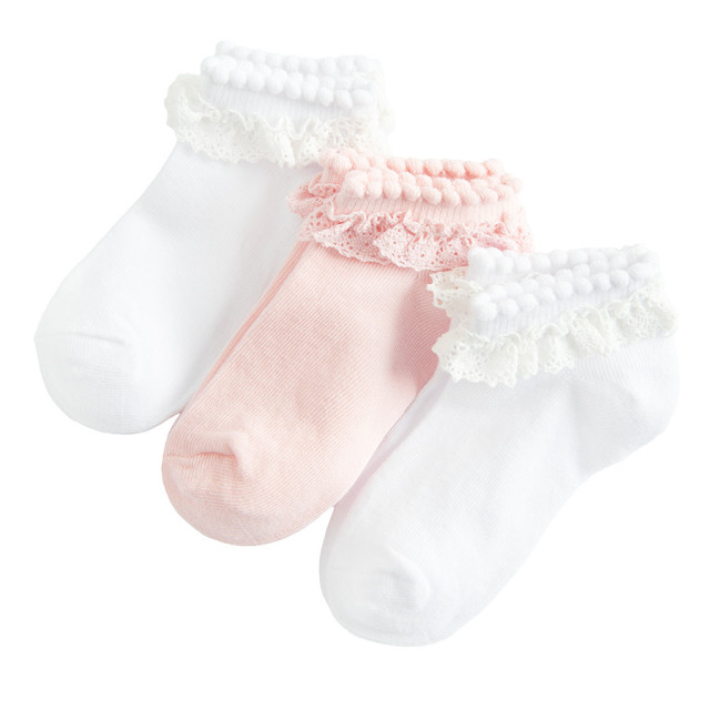 Къси чорапи 3бр., цвят: Микс