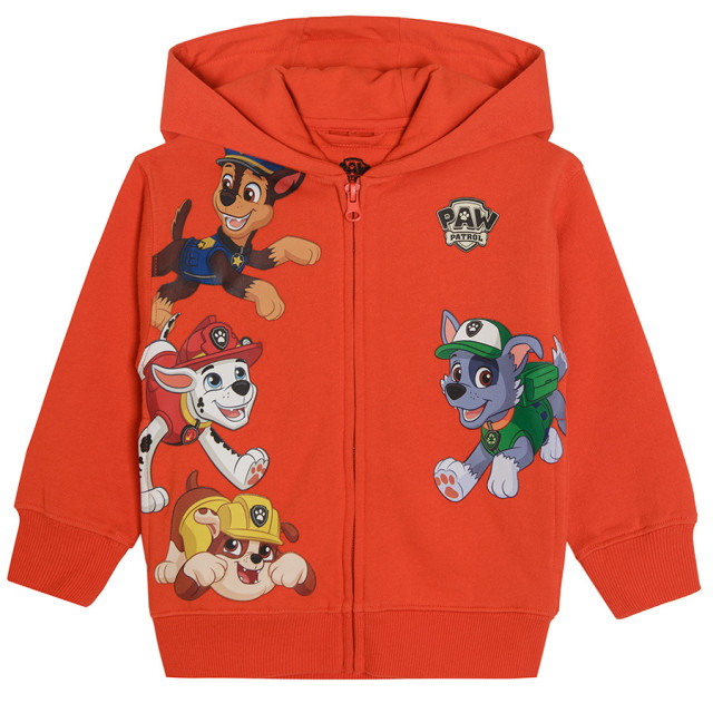 Суитчър PAW PATROL, цвят: Червен