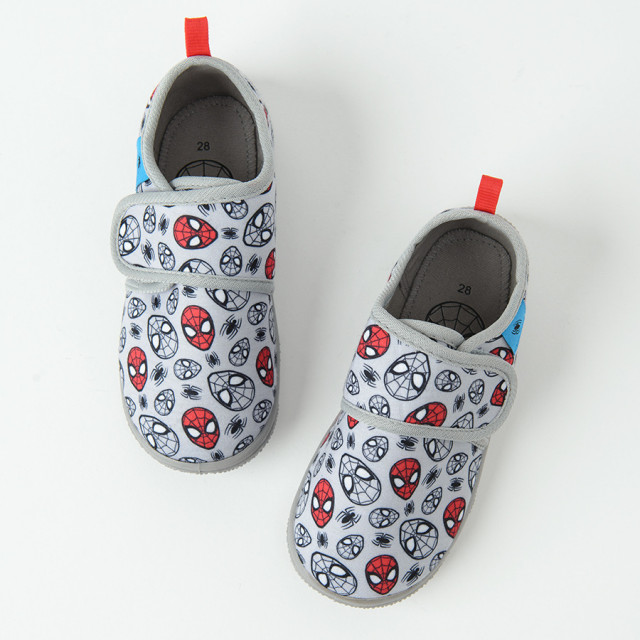 Пантофи SPIDER-MAN, цвят: Светло сив