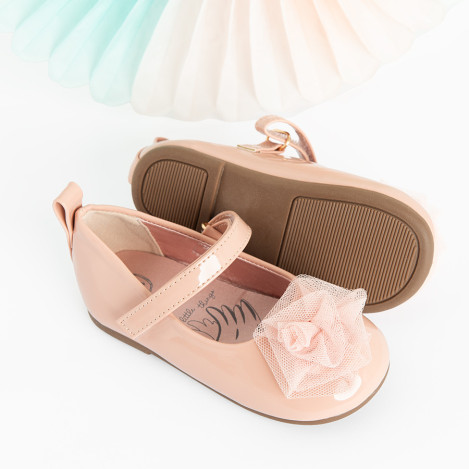 Балеринки, цвят: Светло розов