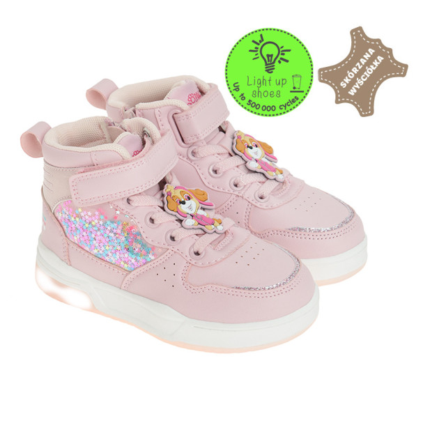 Високи обувки PAW PATROL, цвят: Розов