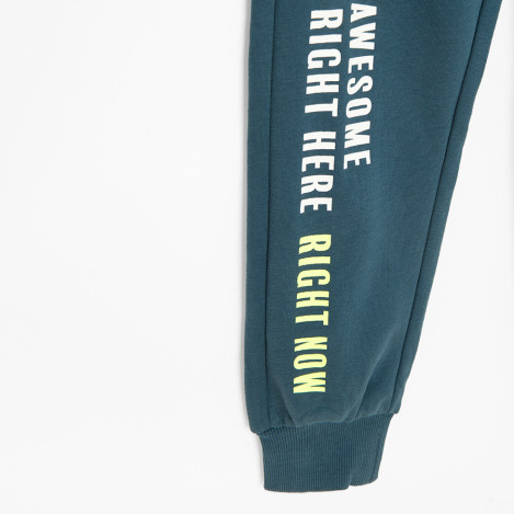 Спортен панталон, цвят: Морско син