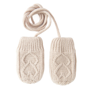 Ръкавици, цвят: Бежов