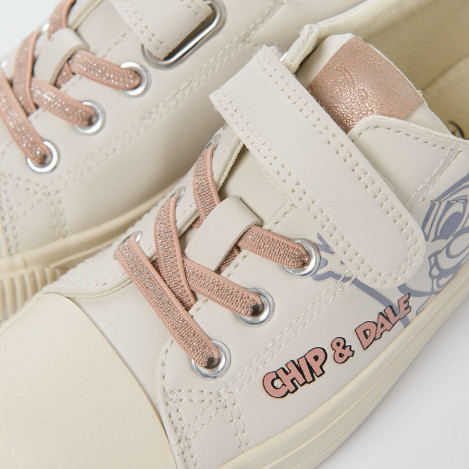 Високи обувки CHIP&DALE, цвят: Бежов