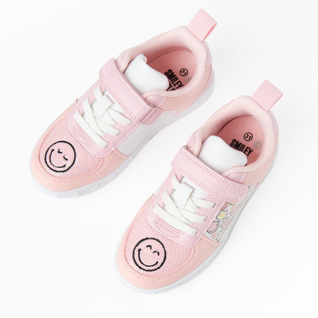 Спортни обувки SMILEY, цвят: Розов