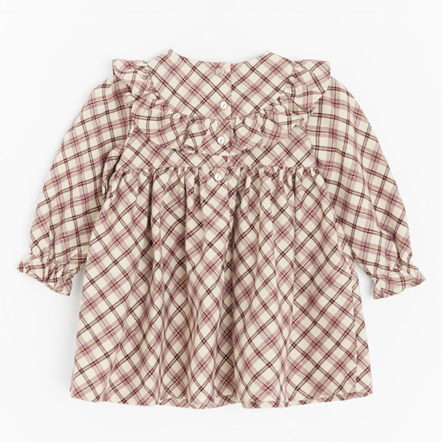 Рокля с дълъг ръкав, цвят: Микс