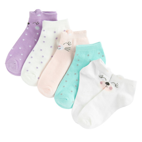 Къси чорапи 5бр., цвят: Микс