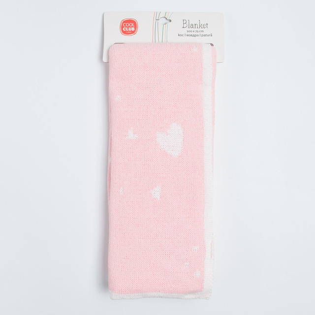 Одеяло, цвят: Светло розов