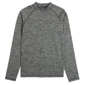 Термо бельо горно, цвят: Сив меланж