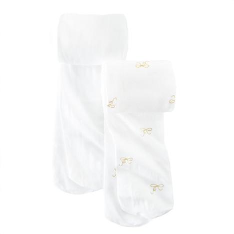 Чорапогащи 2бр., цвят: Бял