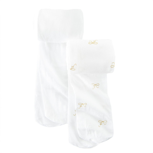 Чорапогащи 2бр., цвят: Бял