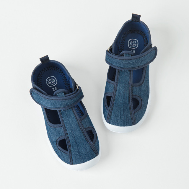 Пантофи, цвят: Морско син