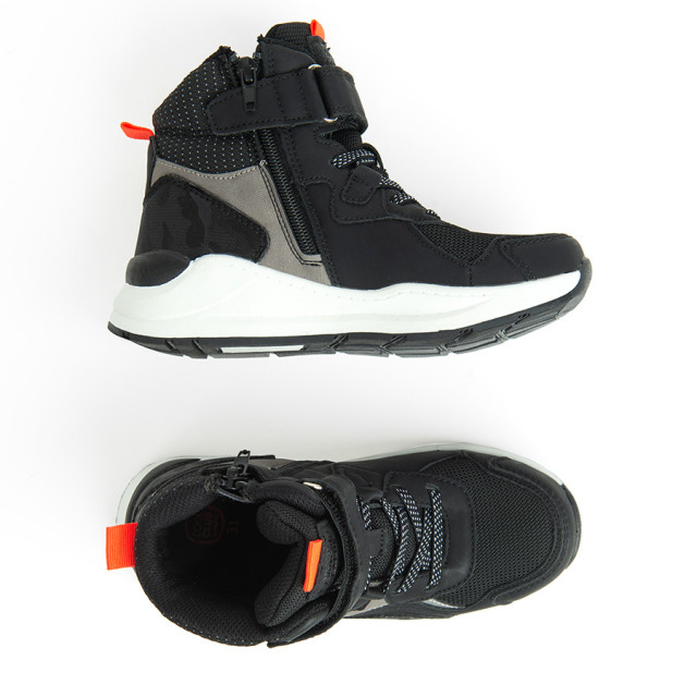 Високи обувки, цвят: Черен