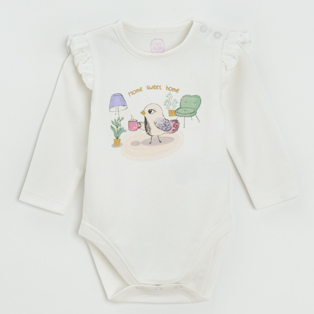 Боди с дълъг ръкав 2бр., цвят: Микс