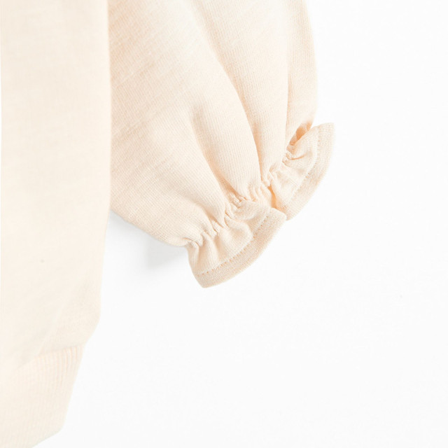 Блуза с дълъг ръкав MIFFY, цвят: Бежов