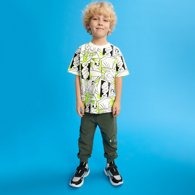 Спортен панталон, цвят: Зелен