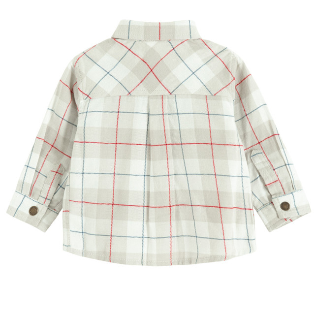 Риза с дълъг ръкав, цвят: Кремав