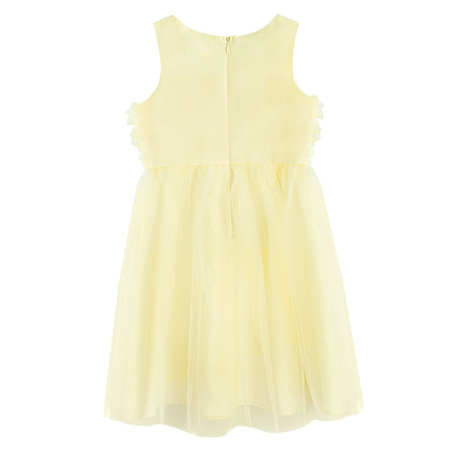 Рокля без ръкав, цвят: Жълт