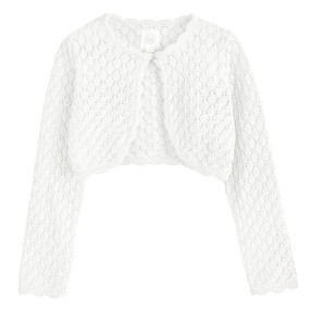 Болера, цвят: Бял