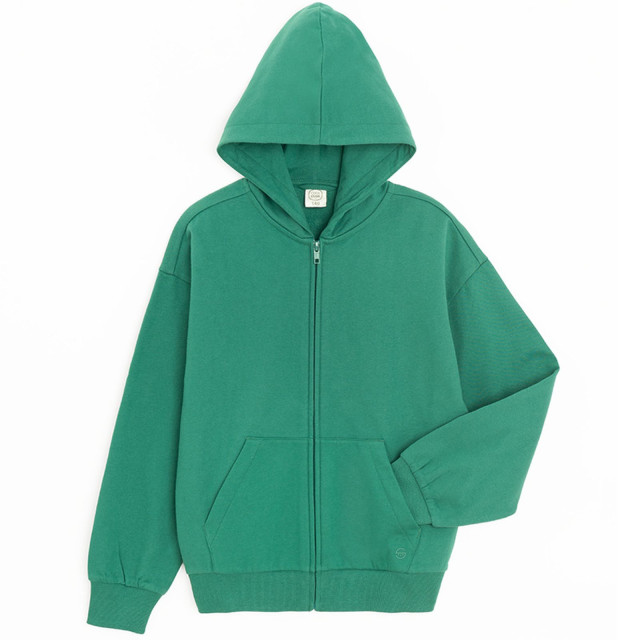 Суитчър, цвят: Тъмно зелен