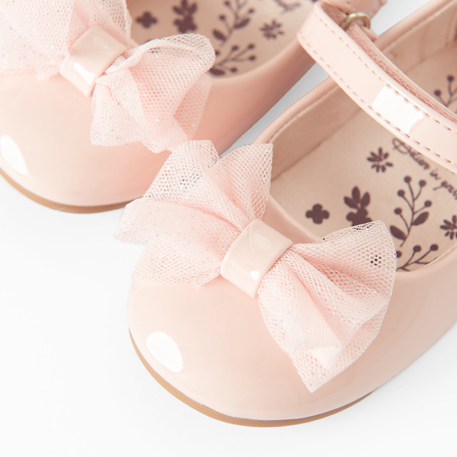 Балеринки, цвят: Светло розов