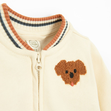 Яке, цвят: Бял