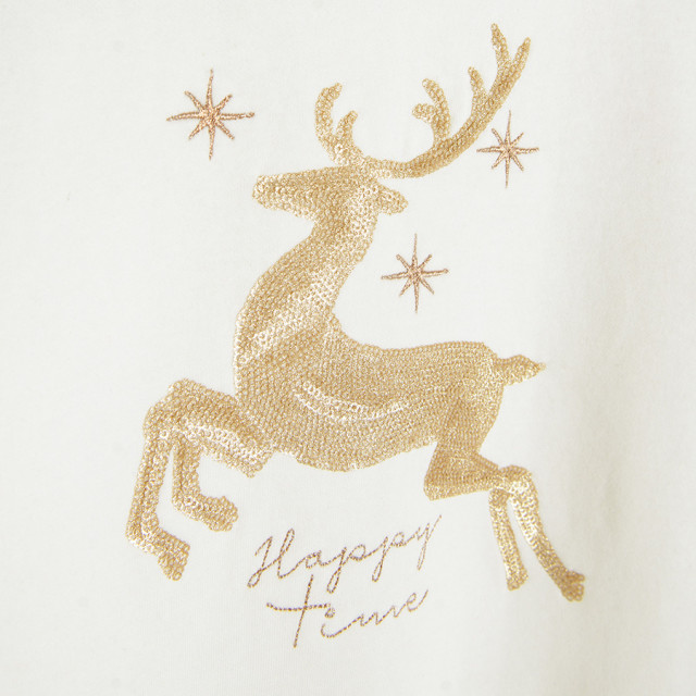 Блуза с дълъг ръкав, цвят: Бял