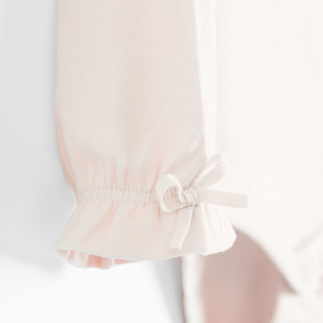 Боди с дълъг ръкав, цвят: Розов